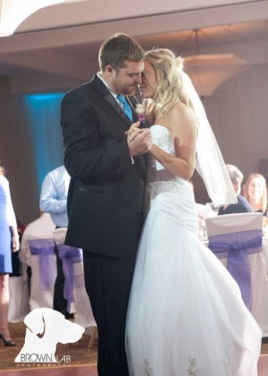 {First Dance Songs #4: Love Songs by The Beatles} || The Pink Bride www.thepinkbride.com || Photo courtesy of Brown Lab Photography || #firstdance #wedding #bride #groom #reception