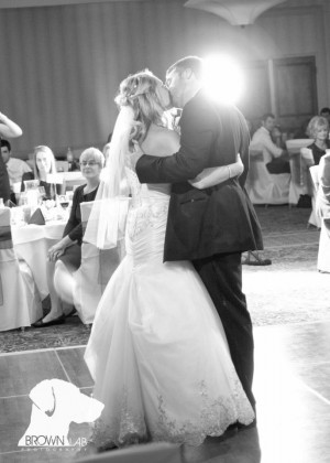 {First Dance Songs #4: Love Songs by The Beatles} || The Pink Bride www.thepinkbride.com || Photo courtesy of Brown Lab Photography || #firstdance #wedding #bride #groom #reception