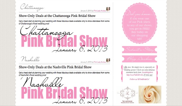  {Top Tips for Post-Bridal Show Success} || The Pink Bride www.thepinkbride.com || Photo by The Pink Bride. || #pinkbridalshow