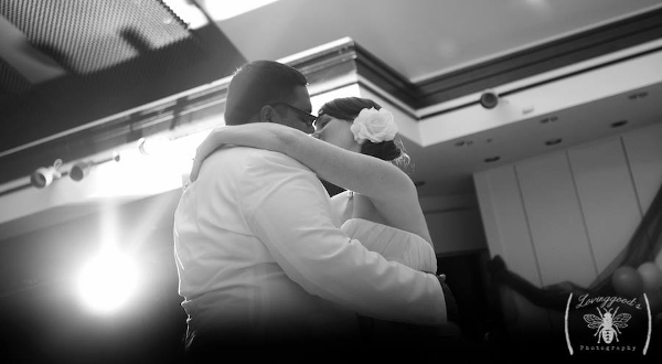 Tennessee bride and groom sharing a first dance, photographed by Lovinggood's Photography. Featured on The Pink Bride www.thepinkbride.com {First Dance Songs #10: Elvis Music}