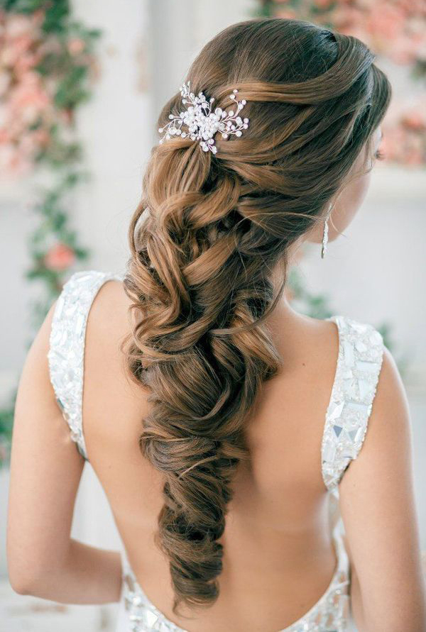 Wedding Hairstyles For Long Hair Curls Photos